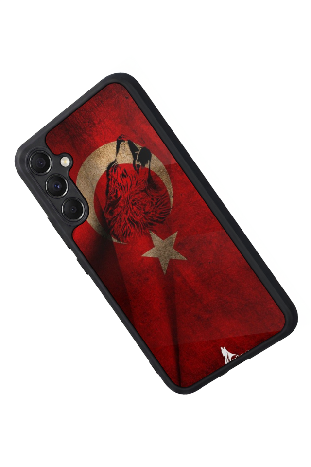 Samsung Galaxy A34 Uyumlu Türk Bayragi Tasarımlı Glossy Premium Kılıf