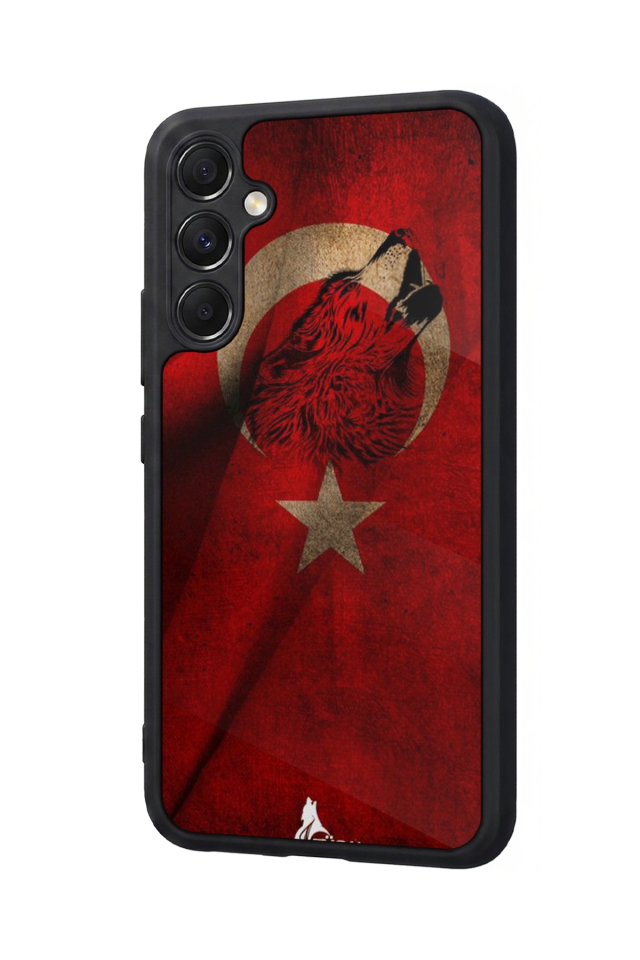 Samsung Galaxy A34 Uyumlu Türk Bayragi Tasarımlı Glossy Premium Kılıf