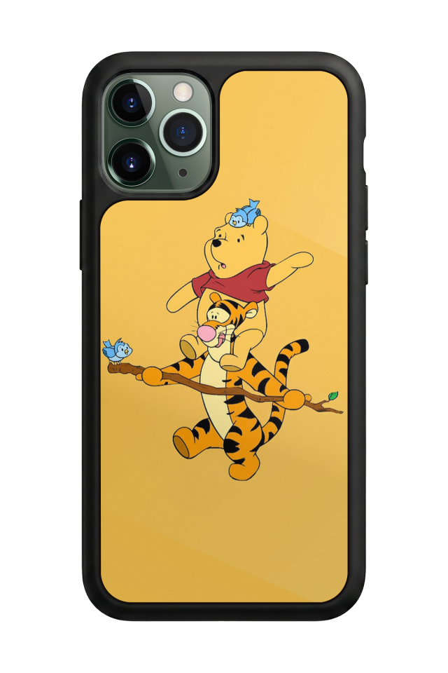 iPhone 11 Pro Uyumlu Winnie Tasarımlı Glossy Premium Kılıf