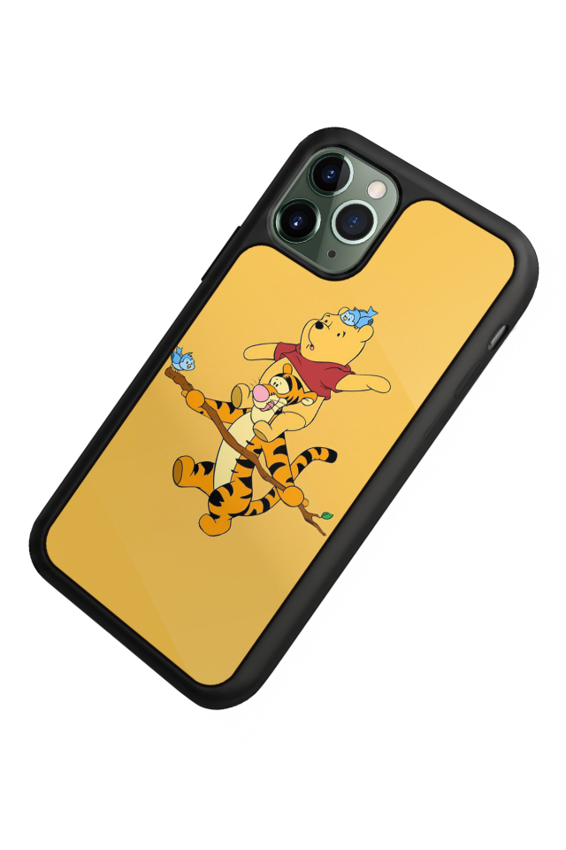 iPhone 11 Pro Uyumlu Winnie Tasarımlı Glossy Premium Kılıf