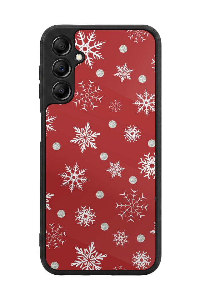 Samsung Galaxy A14 Uyumlu Yilbasi Christmas Tasarımlı Glossy Premium Kılıf