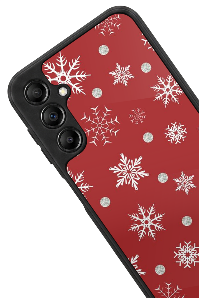 Samsung Galaxy A14 Uyumlu Yilbasi Christmas Tasarımlı Glossy Premium Kılıf