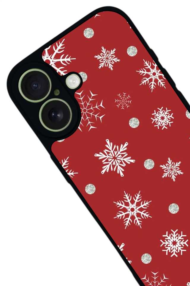 iPhone 17 Uyumlu Yilbasi Christmas Tasarımlı Glossy Premium Kılıf