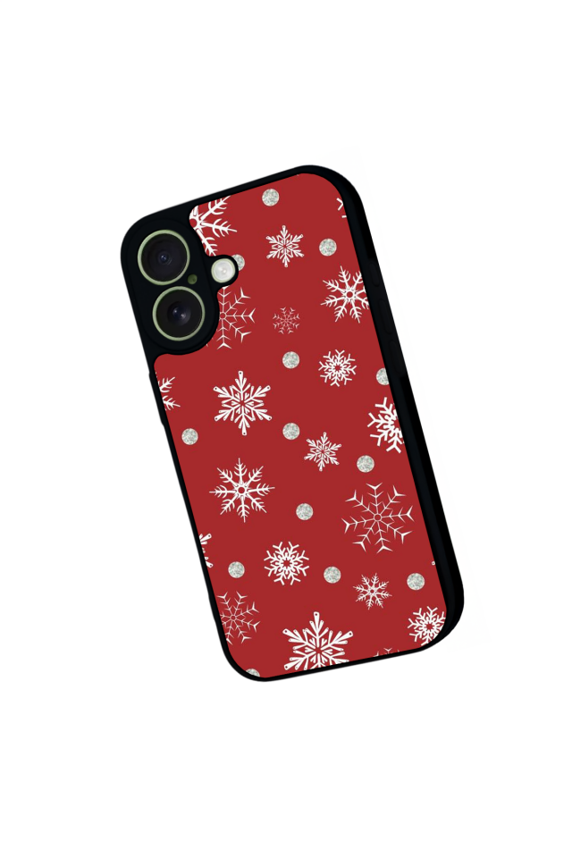 iPhone 17 Uyumlu Yilbasi Christmas Tasarımlı Glossy Premium Kılıf
