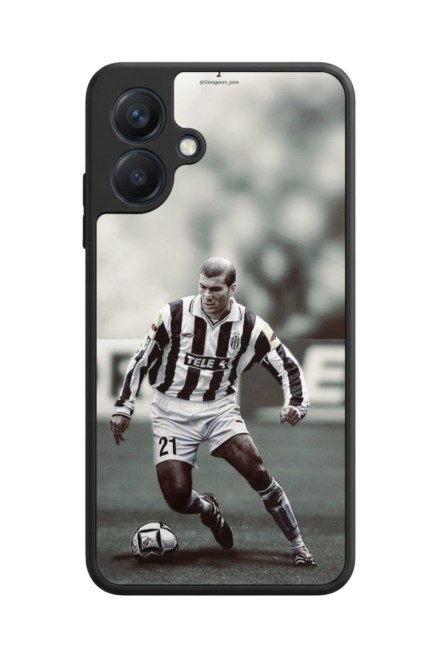 Samsung Galaxy A07 Uyumlu Zidane Tasarımlı Glossy Premium Kılıf