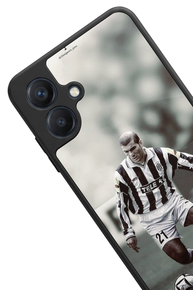 Samsung Galaxy A07 Uyumlu Zidane Tasarımlı Glossy Premium Kılıf
