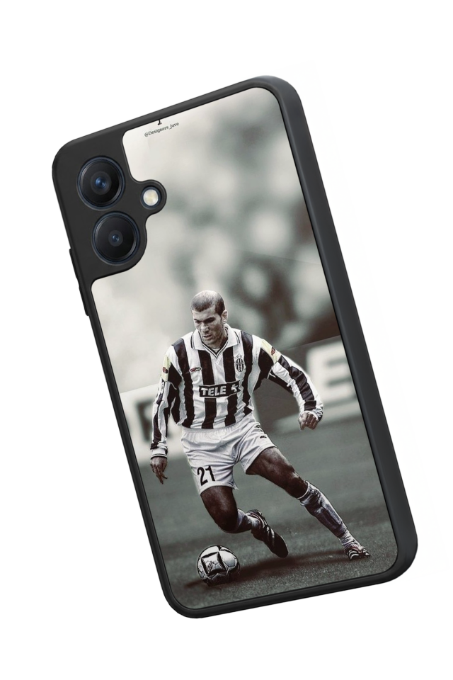 Samsung Galaxy A07 Uyumlu Zidane Tasarımlı Glossy Premium Kılıf