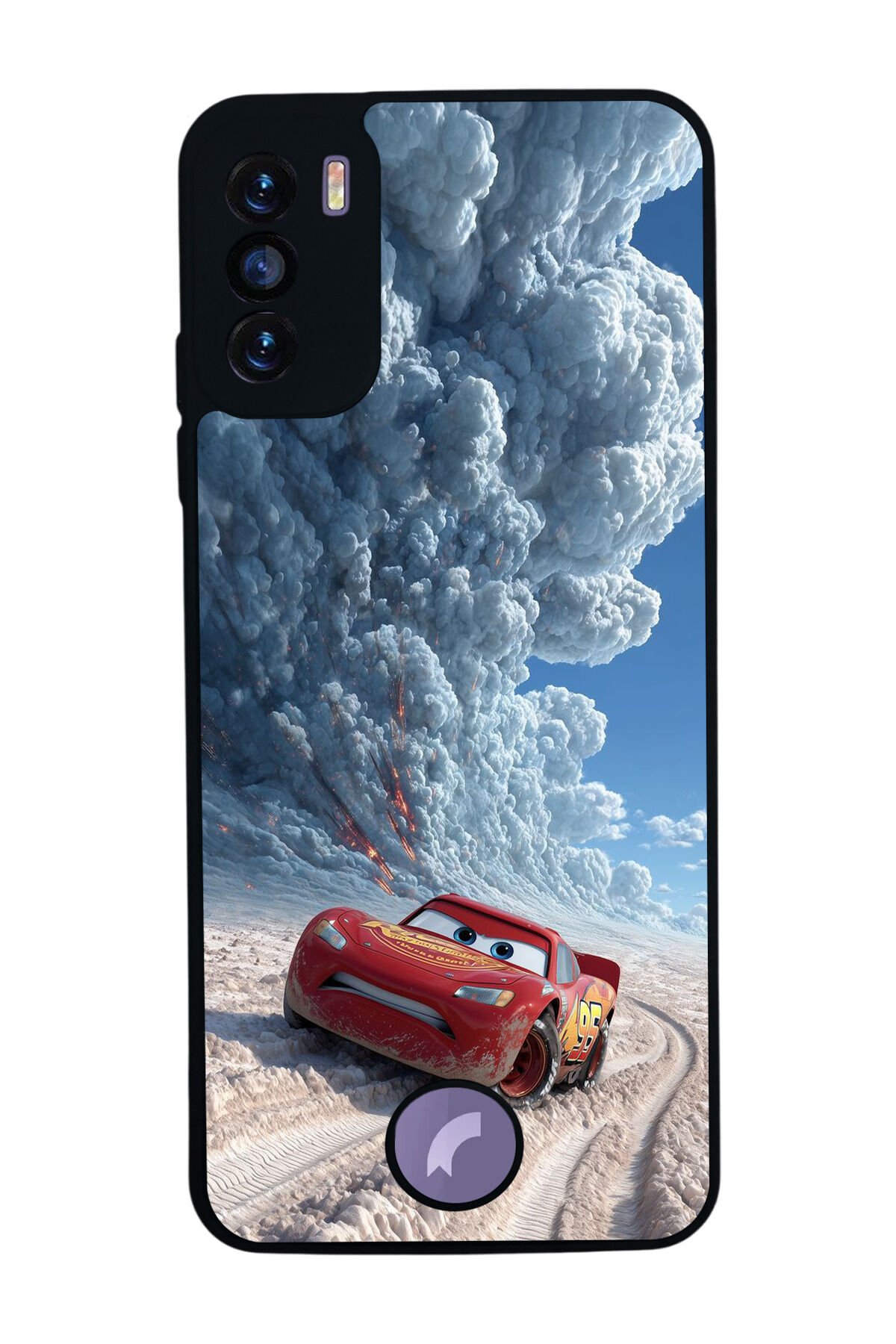 Reeder S19 Max Pro S Uyumlu Simsek McQueen Tasarımlı Glossy Premium Kılıf