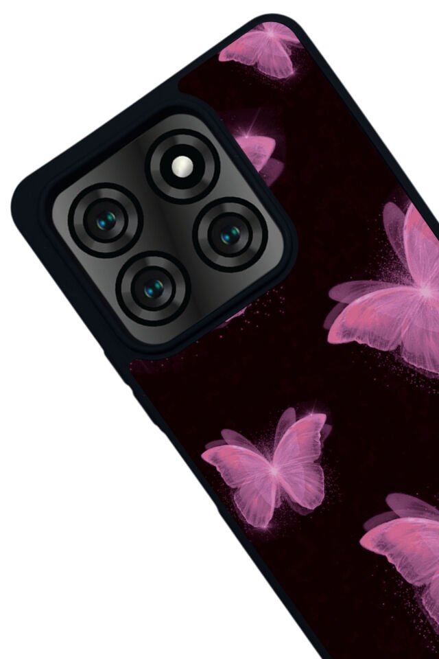 Reeder S71 Uyumlu Kelebek Tasarımlı Glossy Premium Kılıf