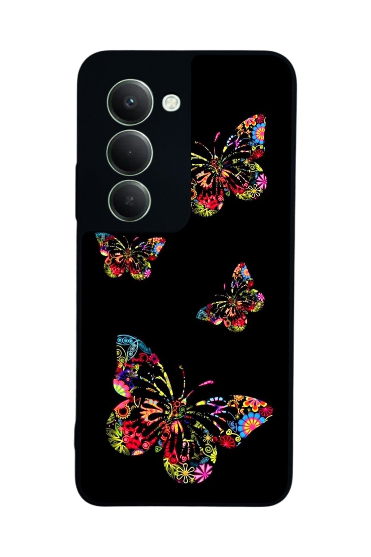Xiaomi Redmi 15 5G Uyumlu Kelebek Tasarımlı Glossy Premium Kılıf