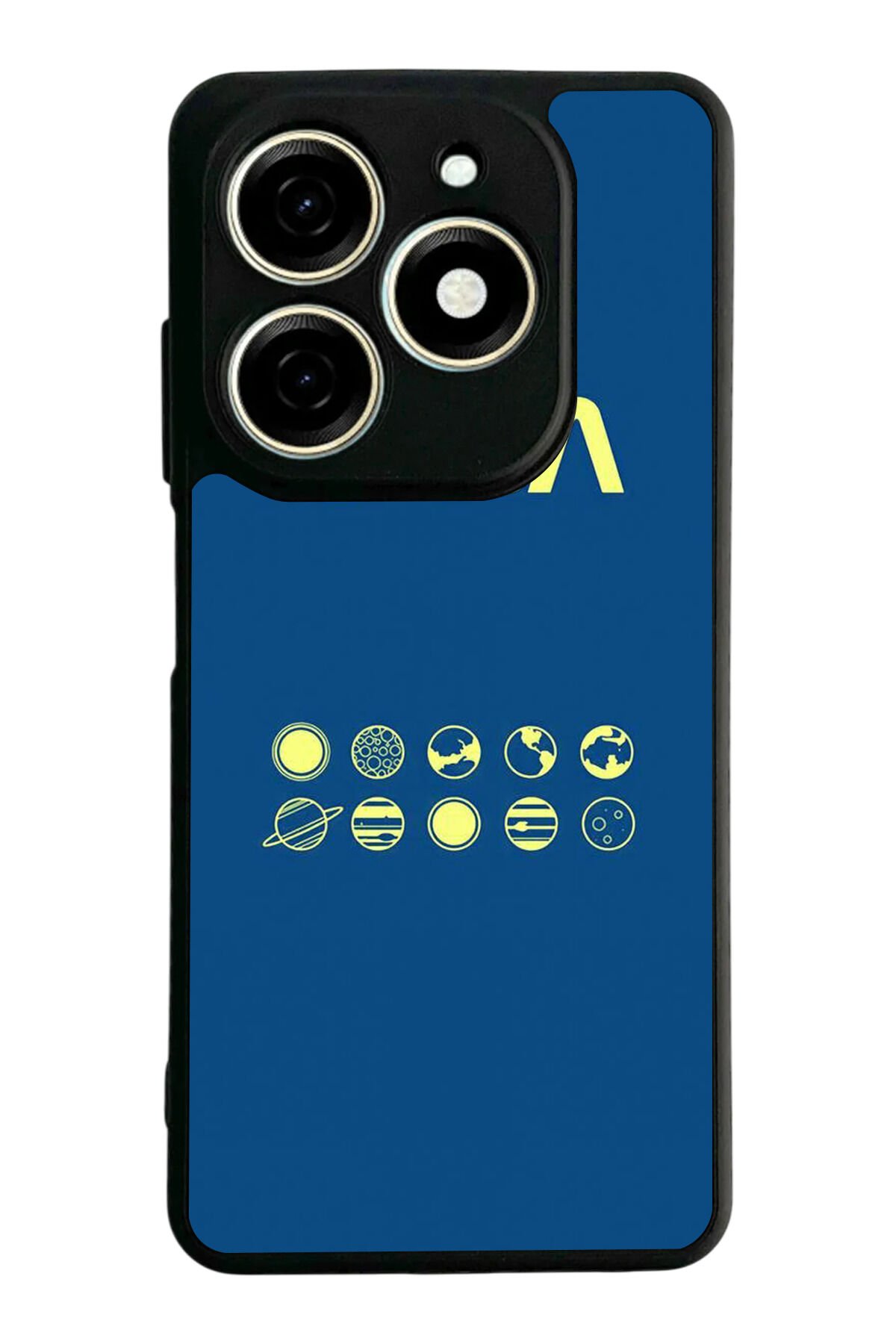 Tecno Spark 20/20C Uyumlu Nasa Tasarımlı Glossy Premium Kılıf