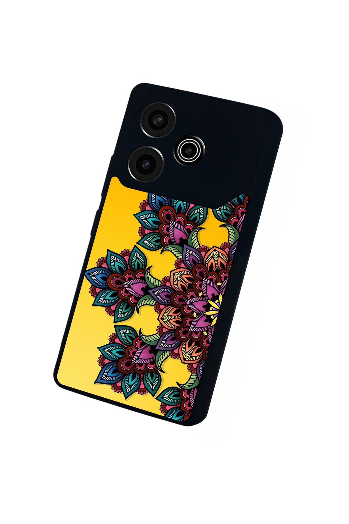 Tecno Pova 6 Uyumlu Mandala Tasarımlı Glossy Premium Kılıf