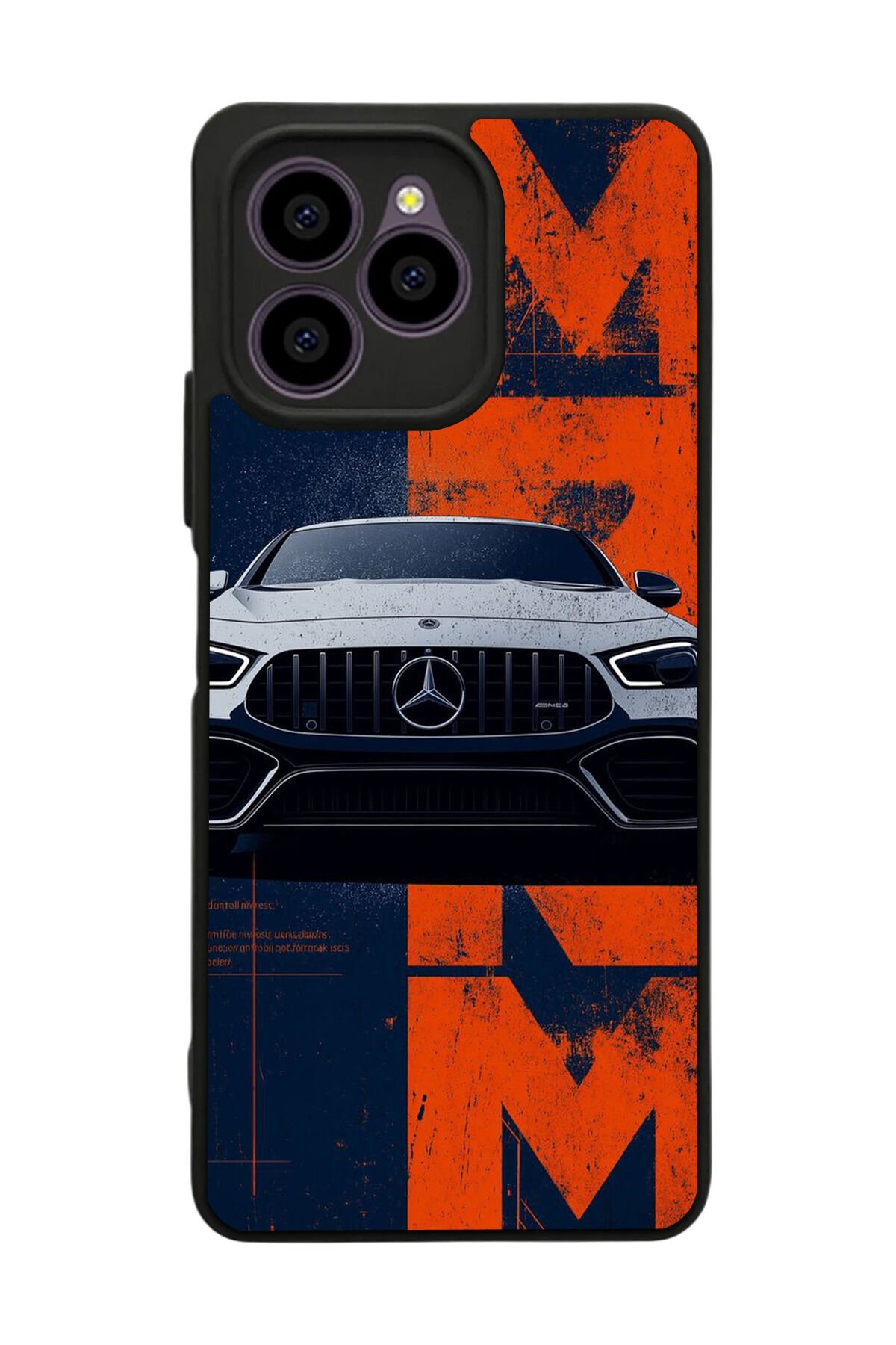 Omix X6 Uyumlu Mercedes Tasarımlı Glossy Premium Kılıf