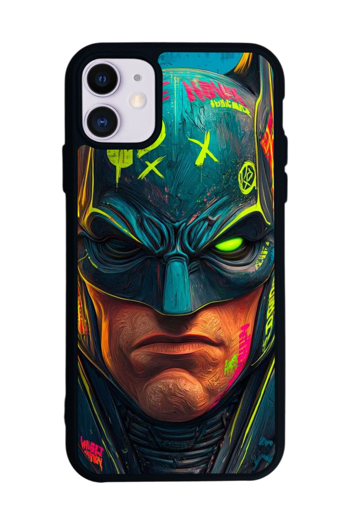 iPhone 11 Uyumlu Batman Tasarımlı Glossy Premium Kılıf