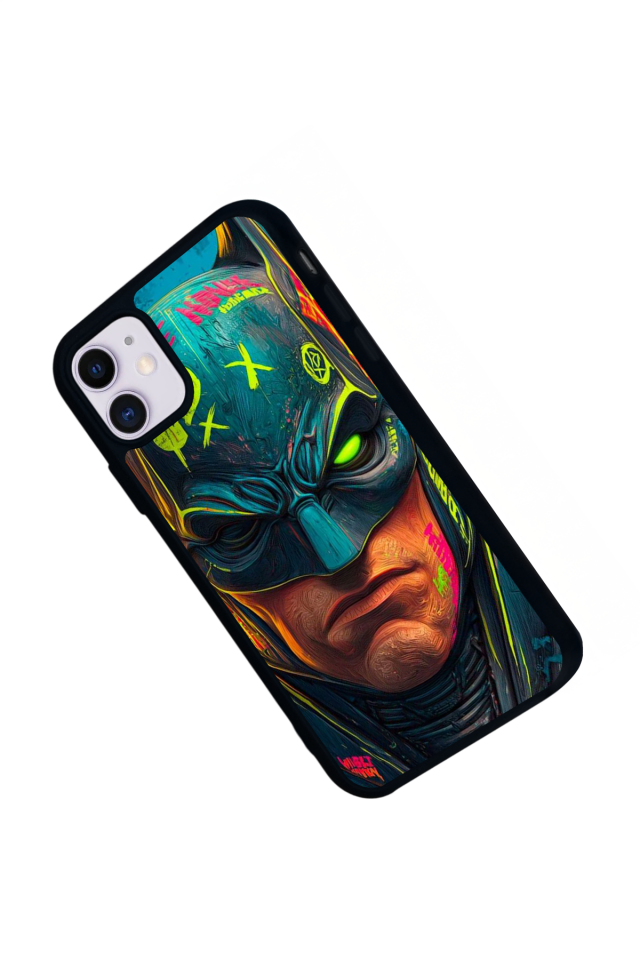 iPhone 11 Uyumlu Batman Tasarımlı Glossy Premium Kılıf