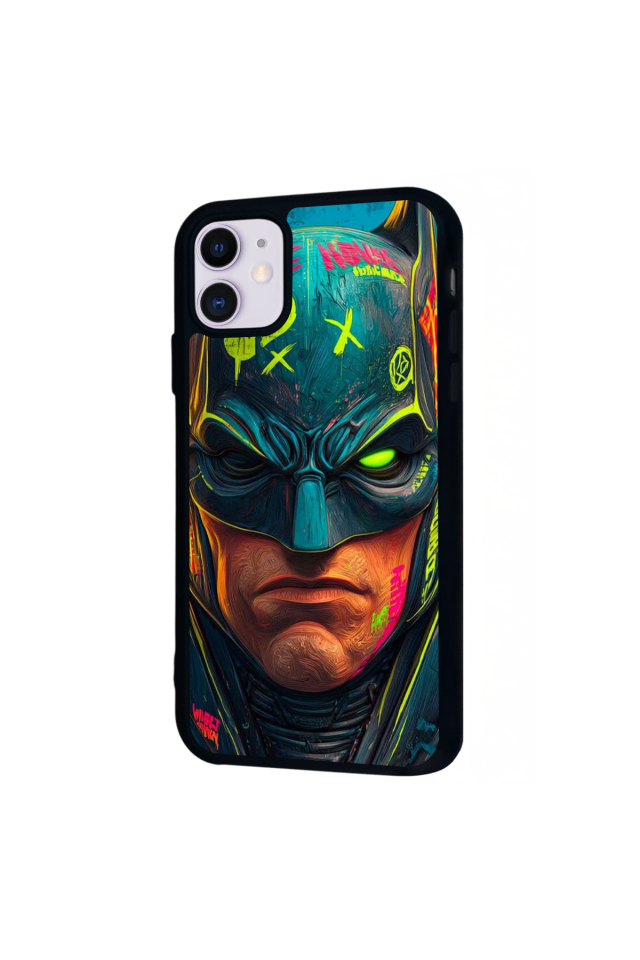 iPhone 11 Uyumlu Batman Tasarımlı Glossy Premium Kılıf