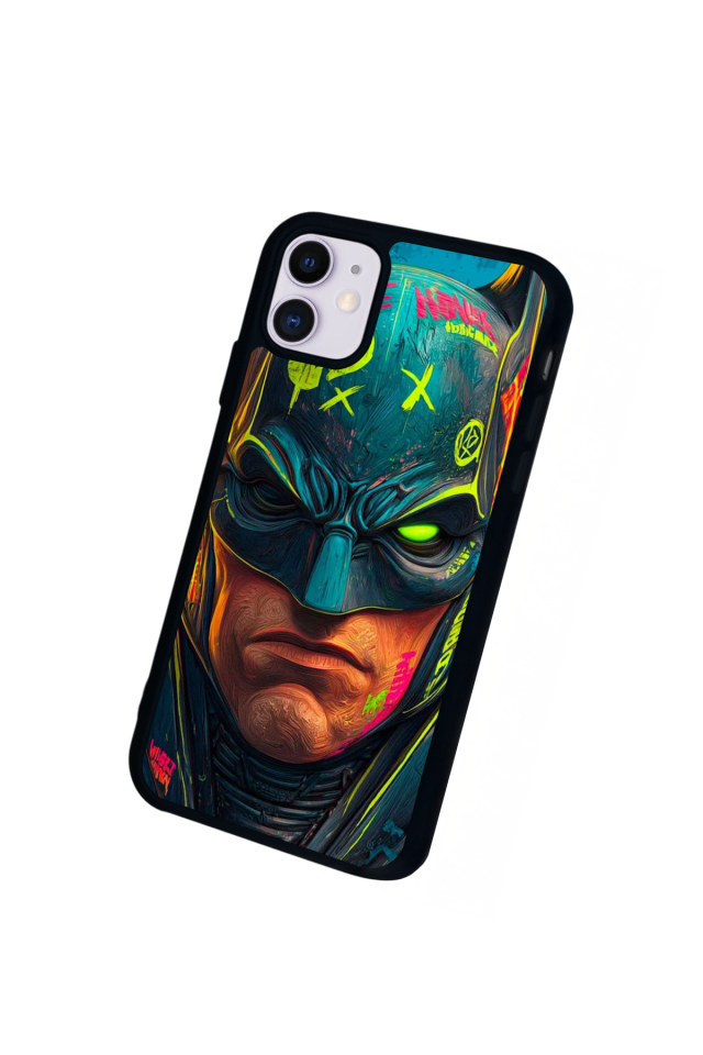 iPhone 11 Uyumlu Batman Tasarımlı Glossy Premium Kılıf