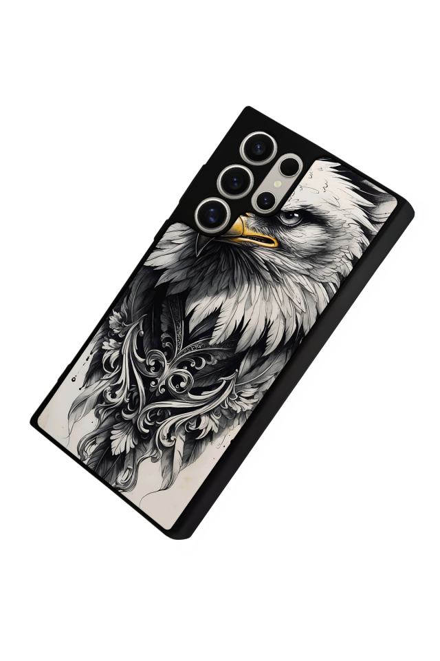 Samsung Galaxy S24 Ultra Uyumlu Besiktas Tasarımlı Glossy Premium Kılıf