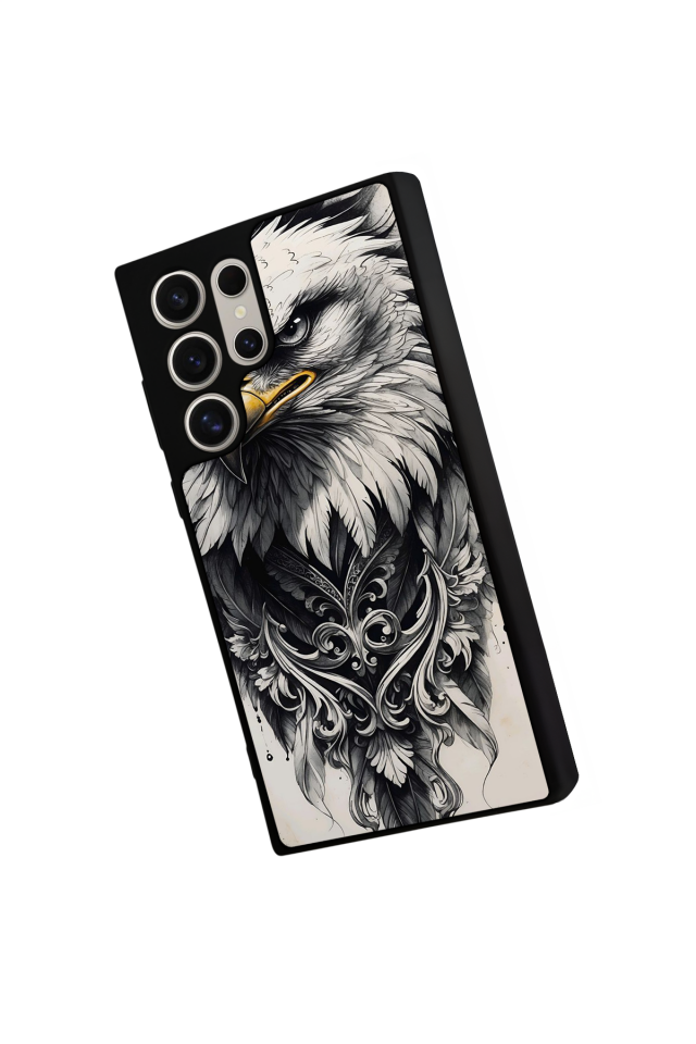 Samsung Galaxy S24 Ultra Uyumlu Besiktas Tasarımlı Glossy Premium Kılıf