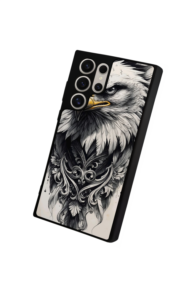 Samsung Galaxy S24 Ultra Uyumlu Besiktas Tasarımlı Glossy Premium Kılıf