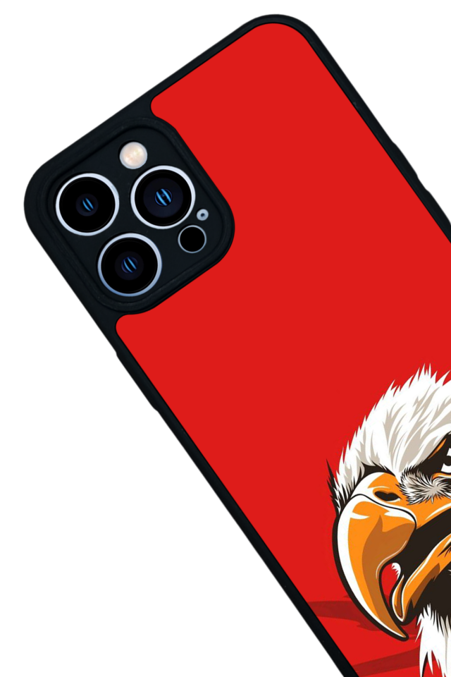 iPhone 13 Pro Max Uyumlu Besiktas Tasarımlı Glossy Premium Kılıf