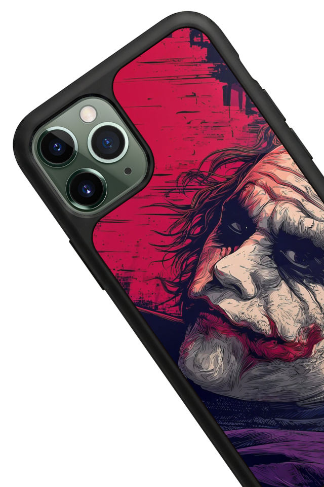 iPhone 11 Pro Max Uyumlu Joker Tasarımlı Glossy Premium Kılıf