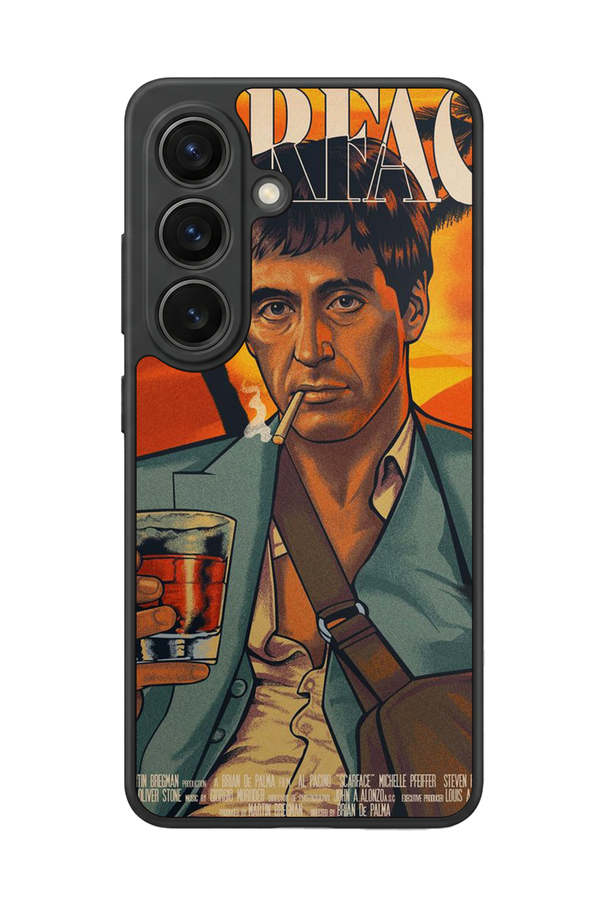 Samsung Galaxy S26 Uyumlu Scarface Tasarımlı Glossy Premium Kılıf