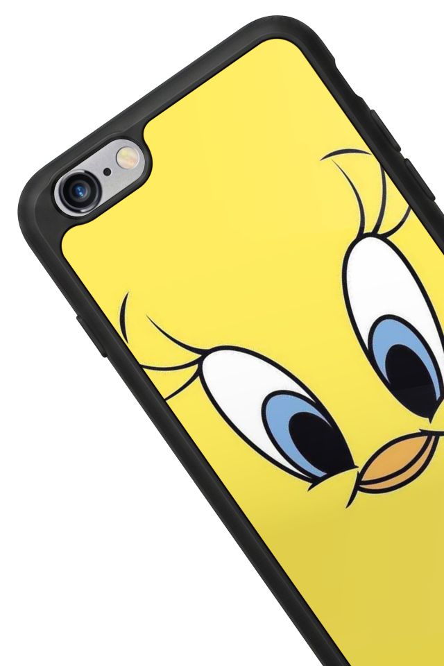 iPhone 6 Plus Uyumlu Tweety Tasarımlı Glossy Premium Kılıf