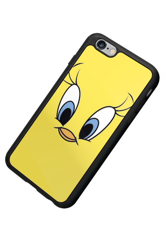 iPhone 6 Plus Uyumlu Tweety Tasarımlı Glossy Premium Kılıf