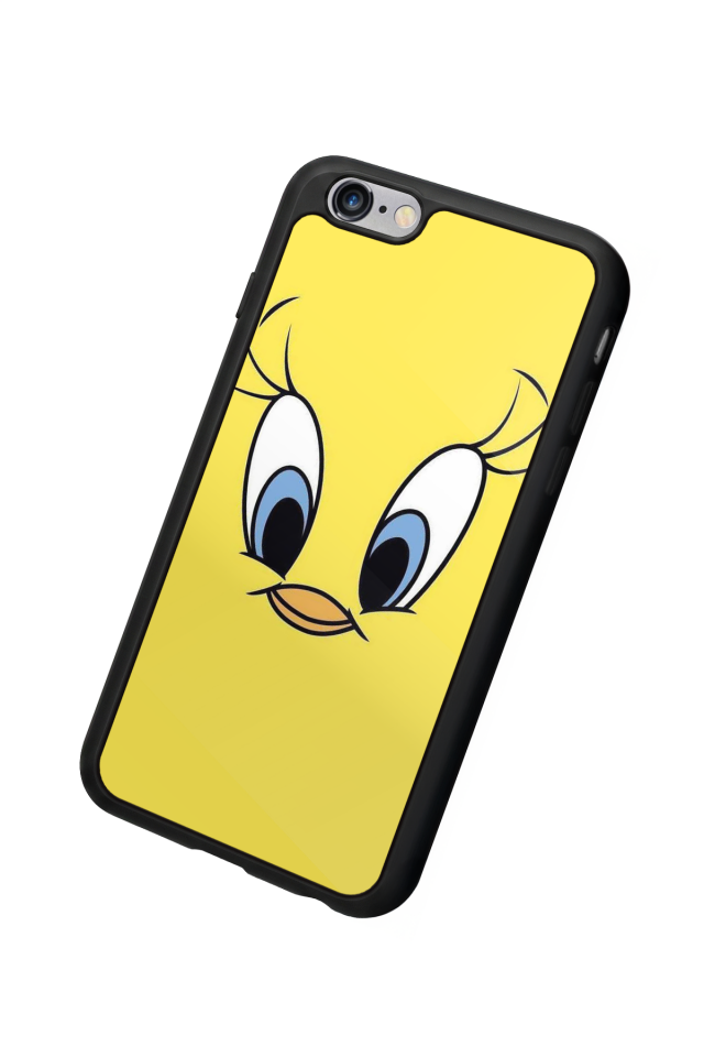 iPhone 6 Plus Uyumlu Tweety Tasarımlı Glossy Premium Kılıf