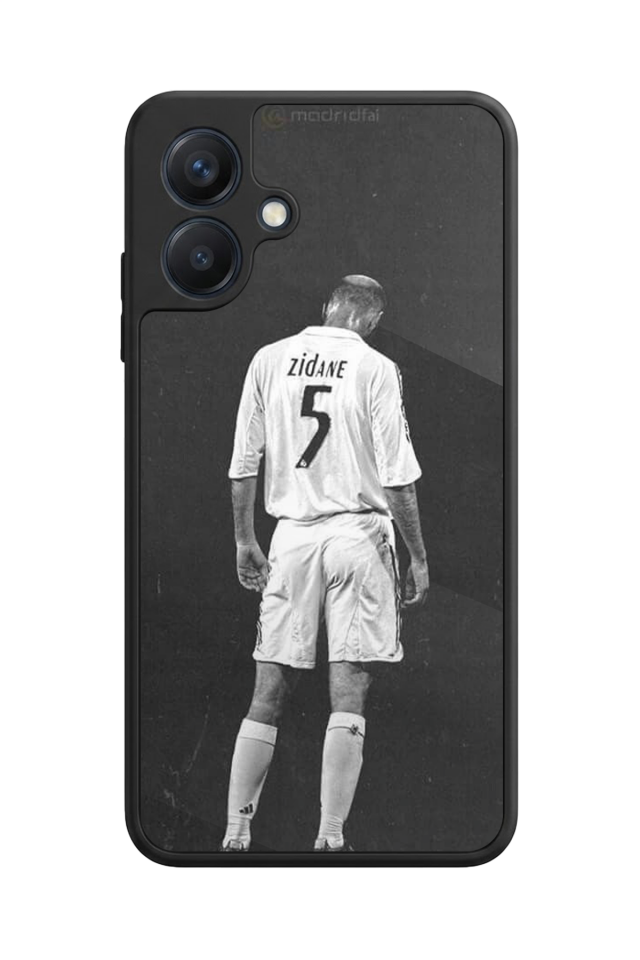Samsung Galaxy A07 Uyumlu Zidane Tasarımlı Glossy Premium Kılıf