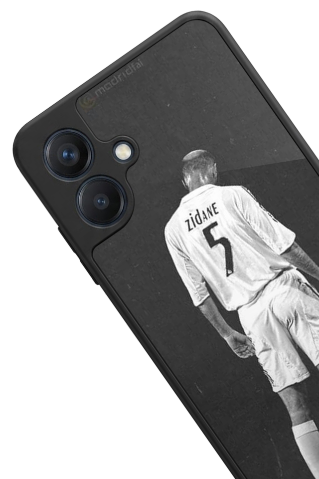 Samsung Galaxy A07 Uyumlu Zidane Tasarımlı Glossy Premium Kılıf