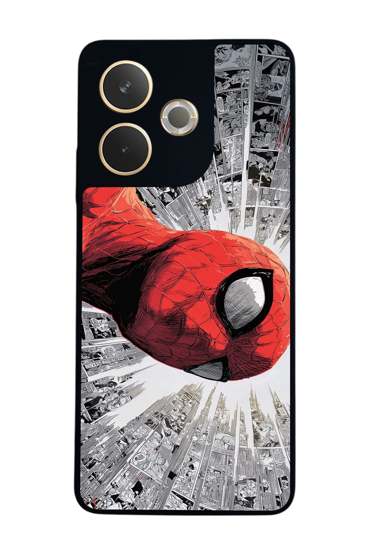 Oppo A5 Pro Uyumlu Spider Man ( Örümcek Adam ) Tasarımlı Glossy Premium Kılıf