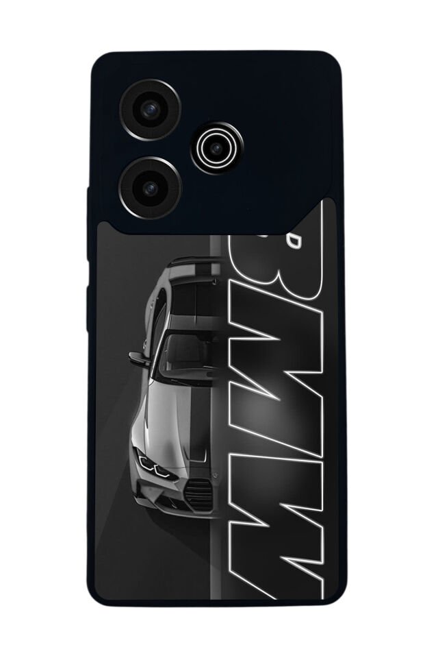 Tecno Pova 6 Uyumlu BMW Tasarımlı Glossy Premium Kılıf