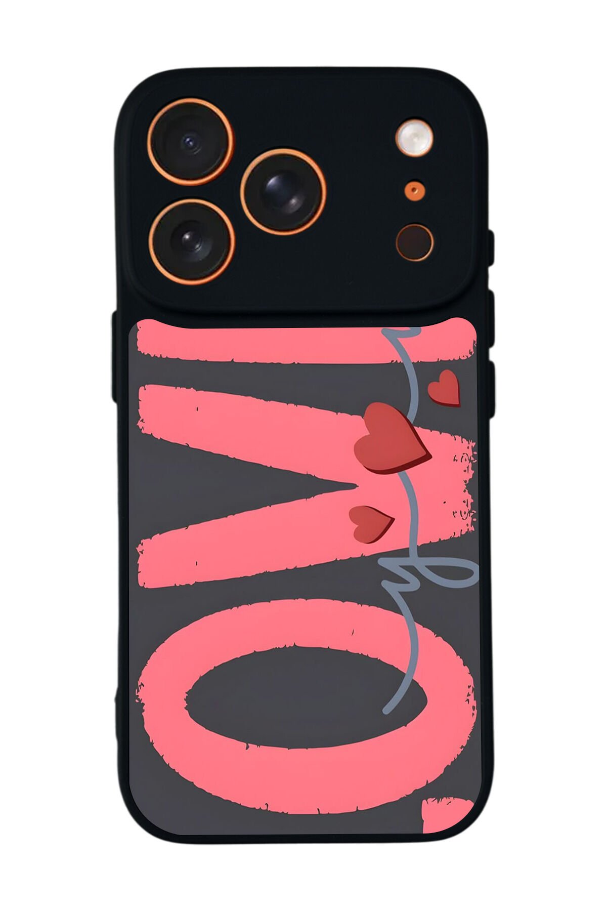 iPhone 17 Pro Uyumlu Love Tasarımlı Glossy Premium Kılıf
