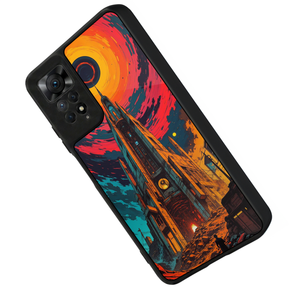 Xiaomi Redmi Note 12 Pro Uyumlu Abstract Tasarımlı Glossy Premium Kılıf