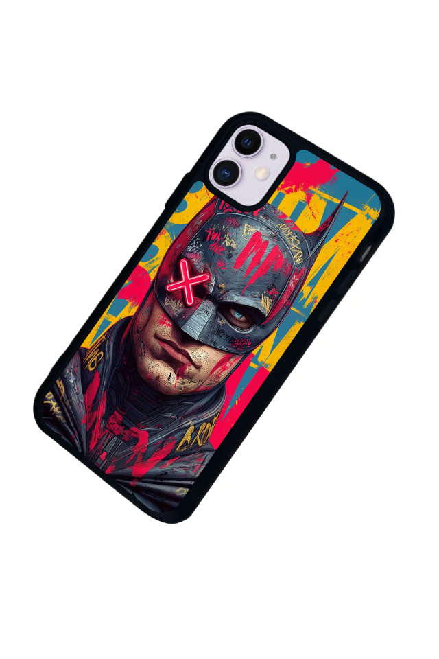 iPhone 11 Uyumlu Batman Tasarımlı Glossy Premium Kılıf