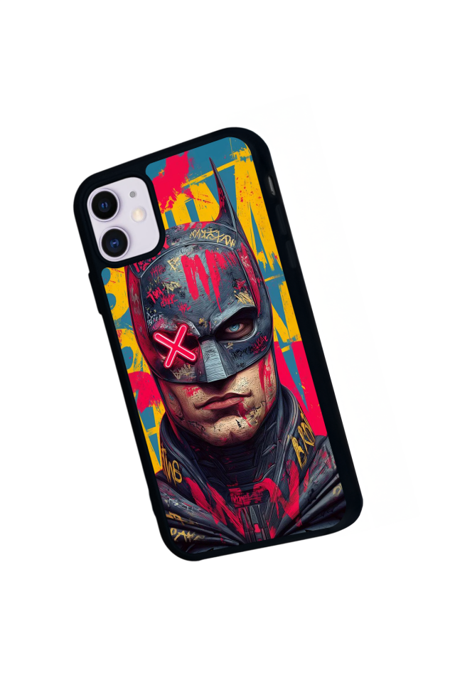iPhone 11 Uyumlu Batman Tasarımlı Glossy Premium Kılıf