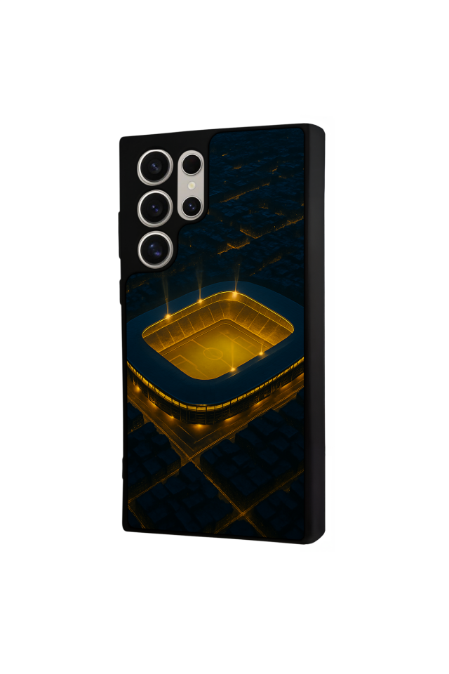 Samsung Galaxy S22 Ultra Uyumlu Fenerbahce Tasarımlı Glossy Premium Kılıf