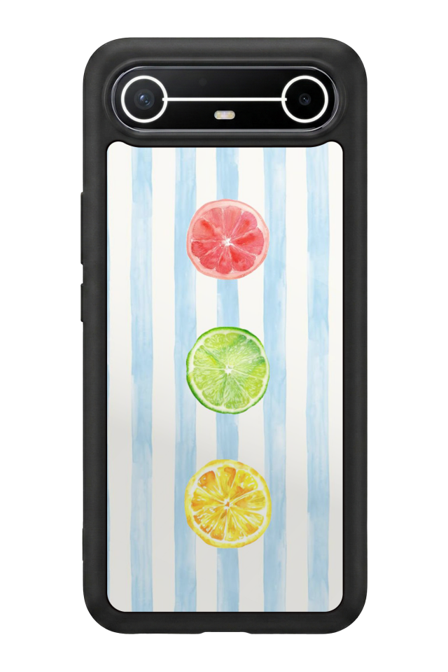 Tecno Spark Slim 5G Uyumlu Limon Tasarımlı Glossy Premium Kılıf