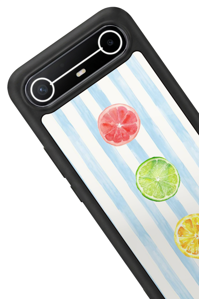 Tecno Spark Slim 5G Uyumlu Limon Tasarımlı Glossy Premium Kılıf