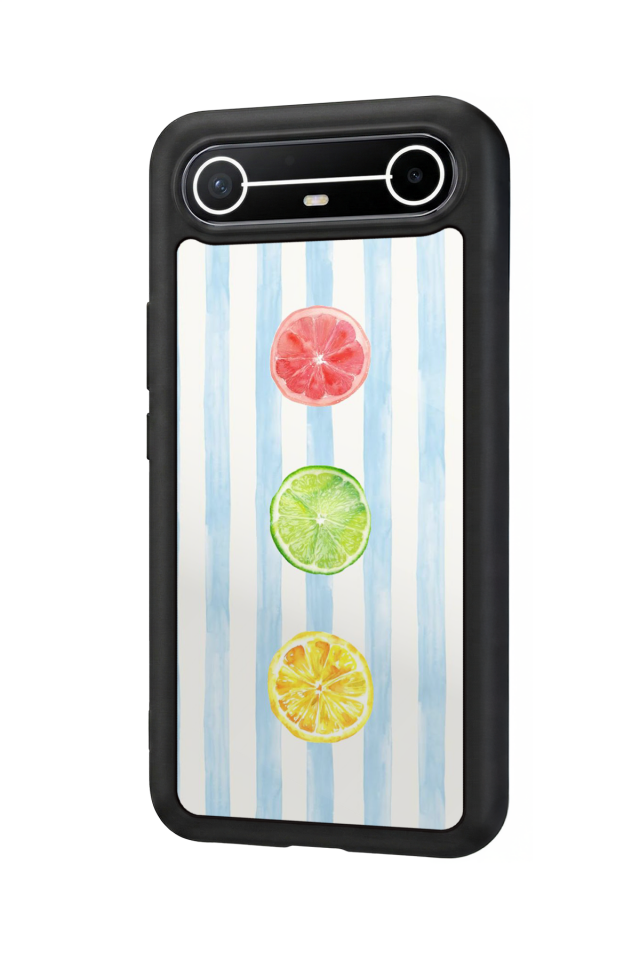 Tecno Spark Slim 5G Uyumlu Limon Tasarımlı Glossy Premium Kılıf