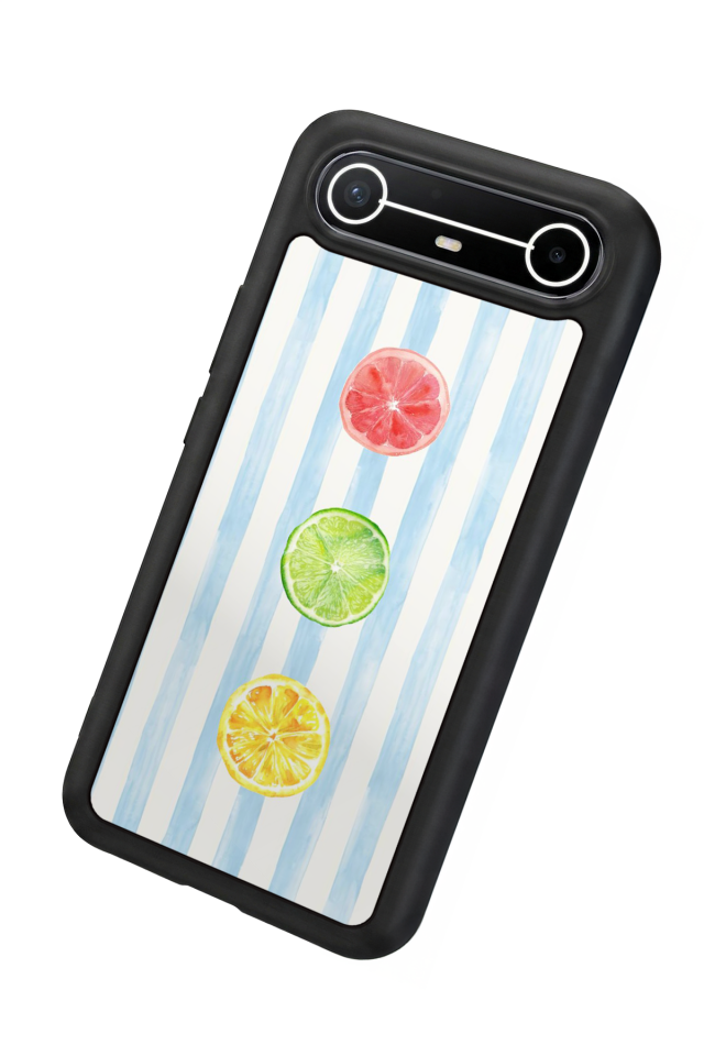 Tecno Spark Slim 5G Uyumlu Limon Tasarımlı Glossy Premium Kılıf