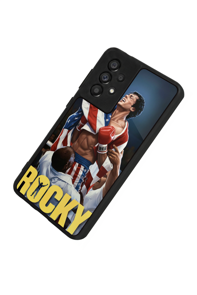 Samsung Galaxy A73 Uyumlu Rocky Tasarımlı Glossy Premium Kılıf