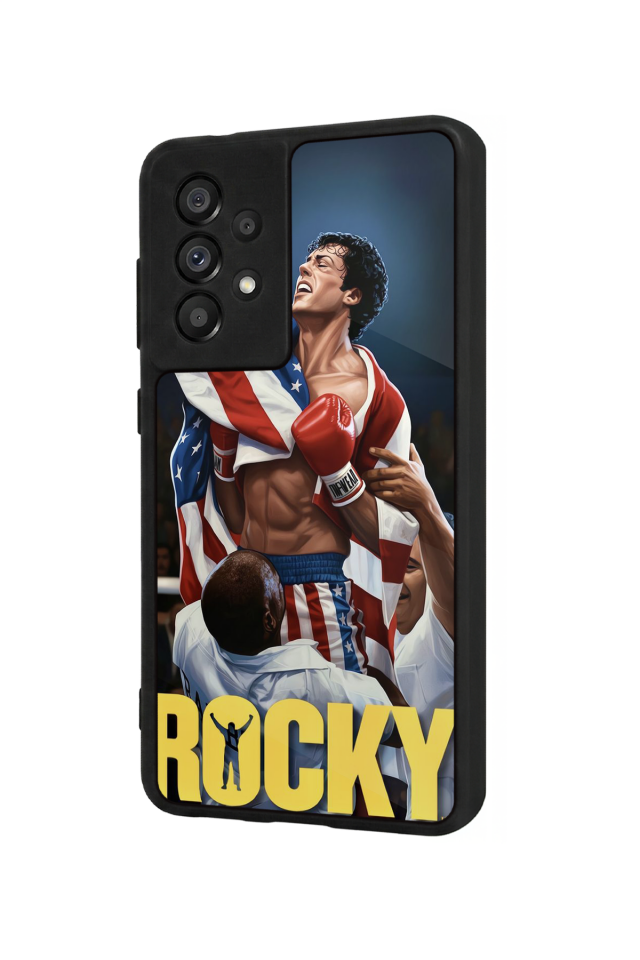 Samsung Galaxy A73 Uyumlu Rocky Tasarımlı Glossy Premium Kılıf