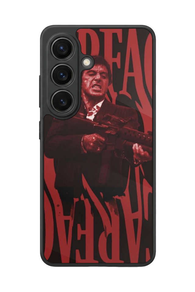 Samsung Galaxy S26 Uyumlu Scarface Tasarımlı Glossy Premium Kılıf