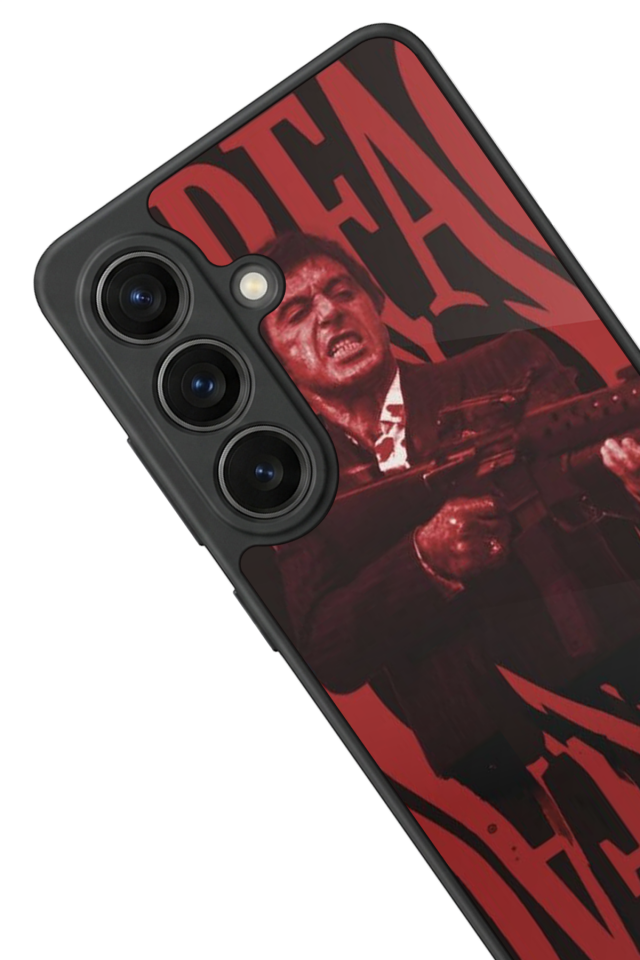 Samsung Galaxy S26 Uyumlu Scarface Tasarımlı Glossy Premium Kılıf