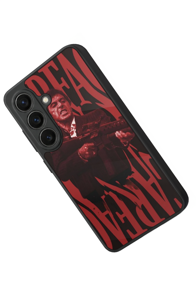 Samsung Galaxy S26 Uyumlu Scarface Tasarımlı Glossy Premium Kılıf