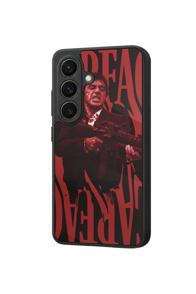 Samsung Galaxy S26 Uyumlu Scarface Tasarımlı Glossy Premium Kılıf