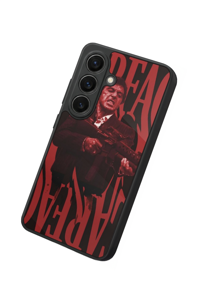 Samsung Galaxy S26 Uyumlu Scarface Tasarımlı Glossy Premium Kılıf